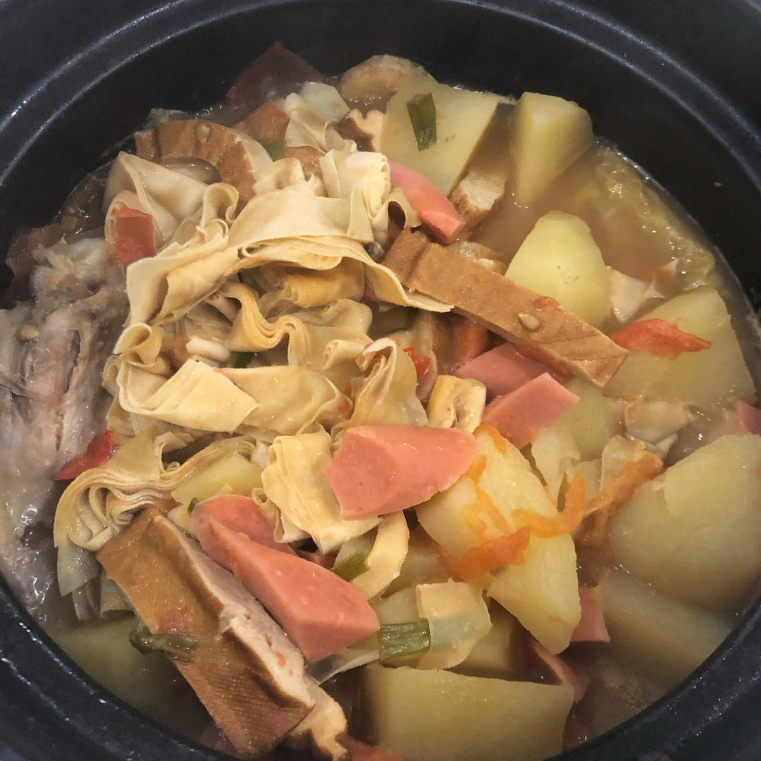 poesia做的砂锅东北乱炖