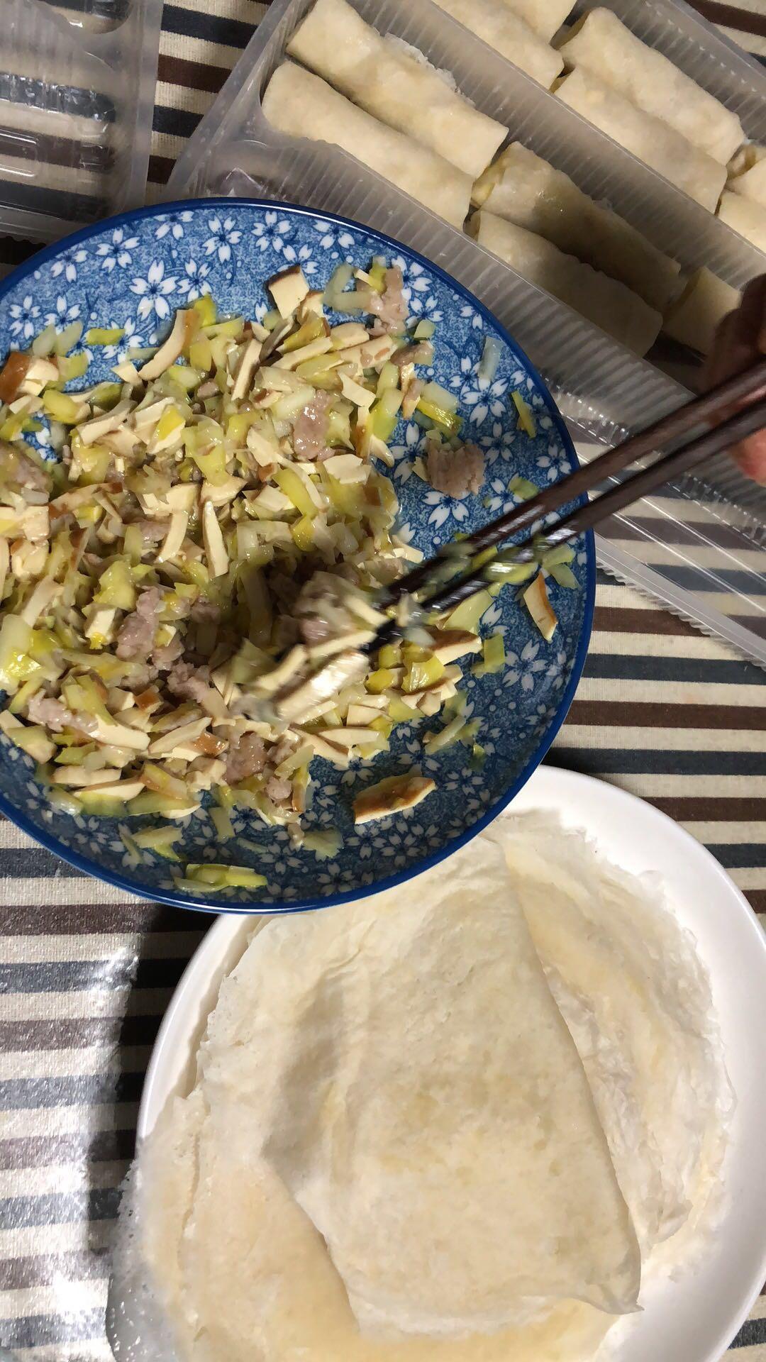 自制春卷皮