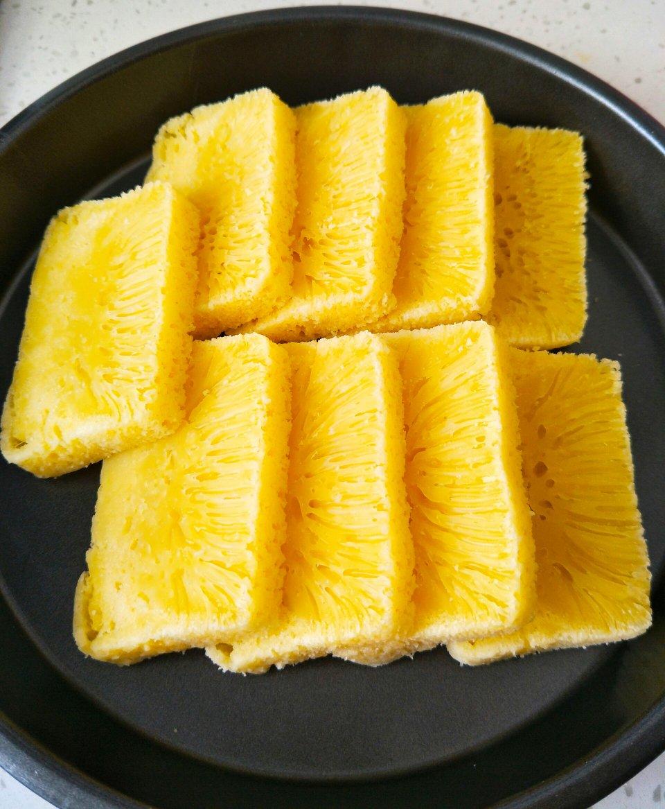 椰香黄金糕👉👉成品满满鱼翅纹