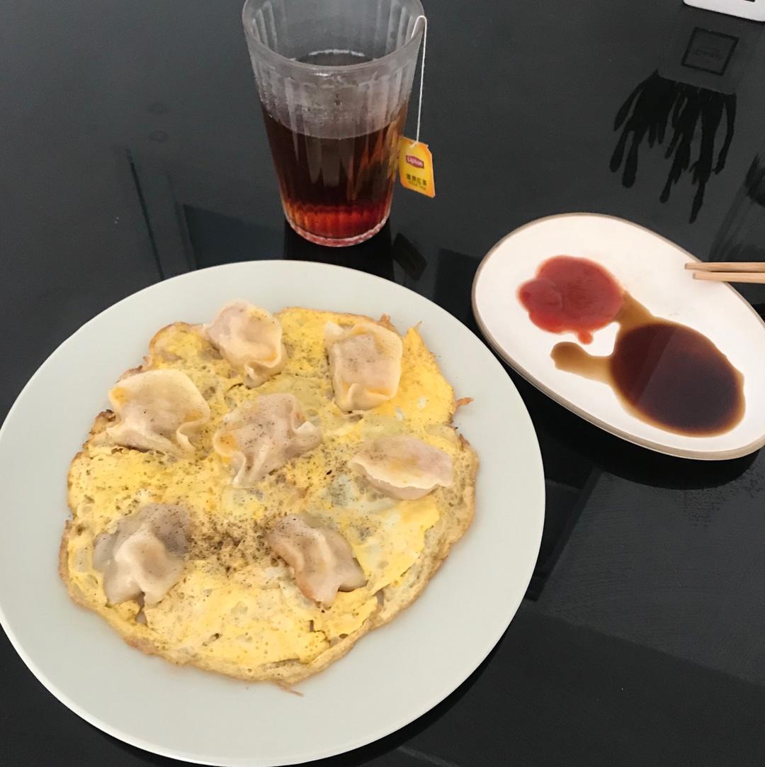 懒人快手抱蛋煎饺