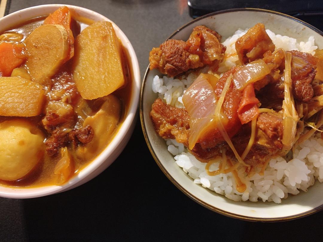 番茄土豆炖牛腩