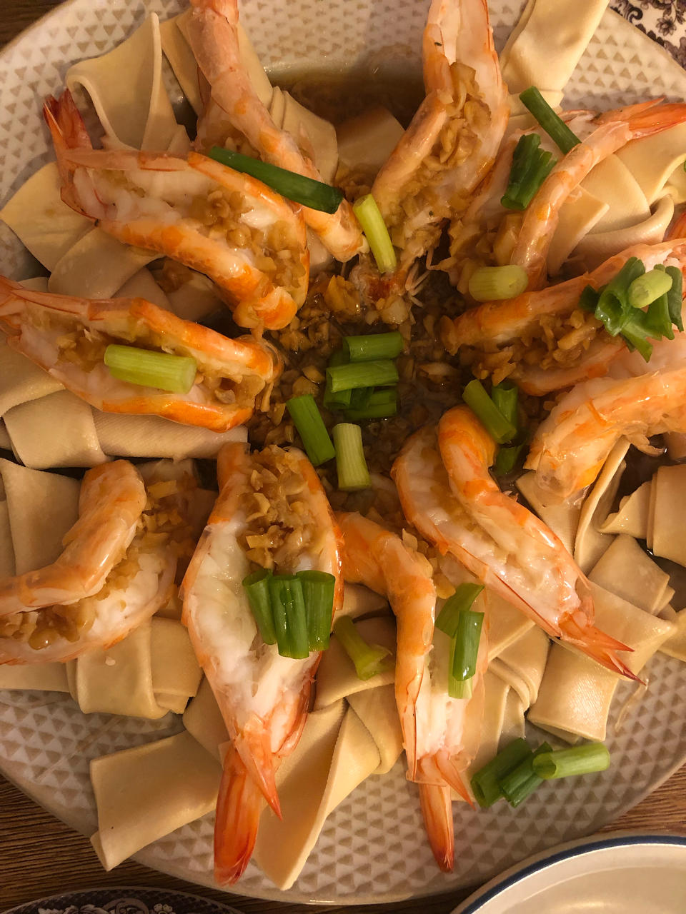 蒜蓉粉丝蒸虾