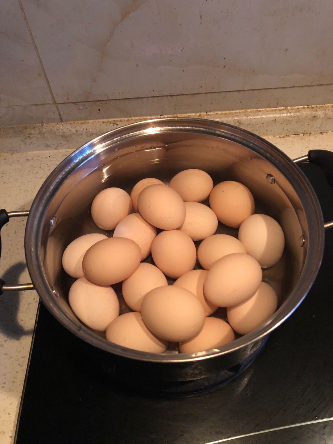 煮鸡蛋真实图片