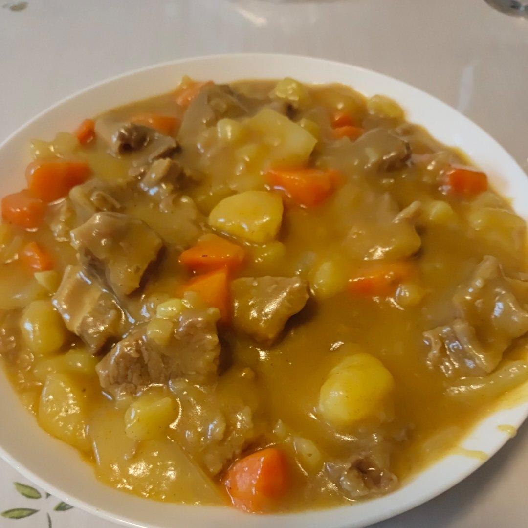 咖喱牛肉（按照流程来绝对不翻车）