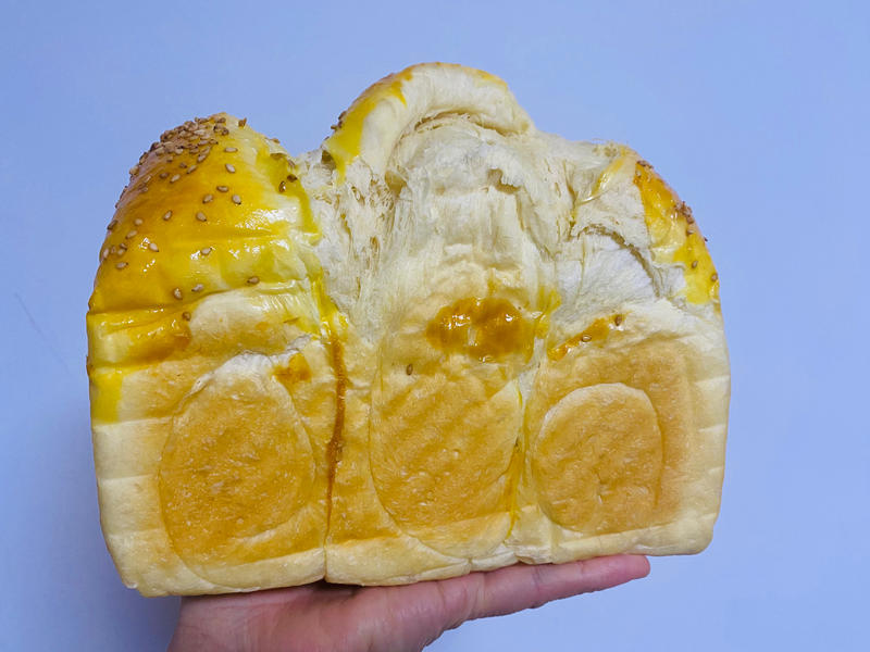 纯奶手撕吐司的做法 步骤1