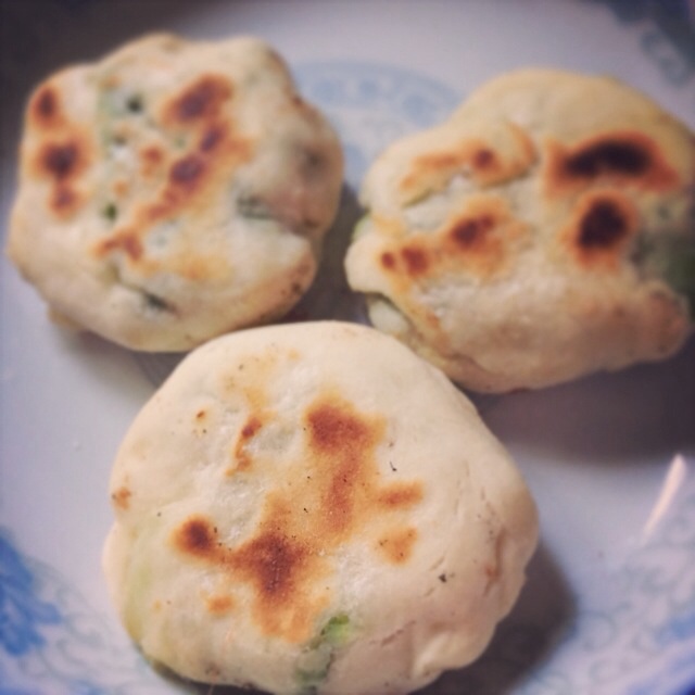 椒盐葱油饼