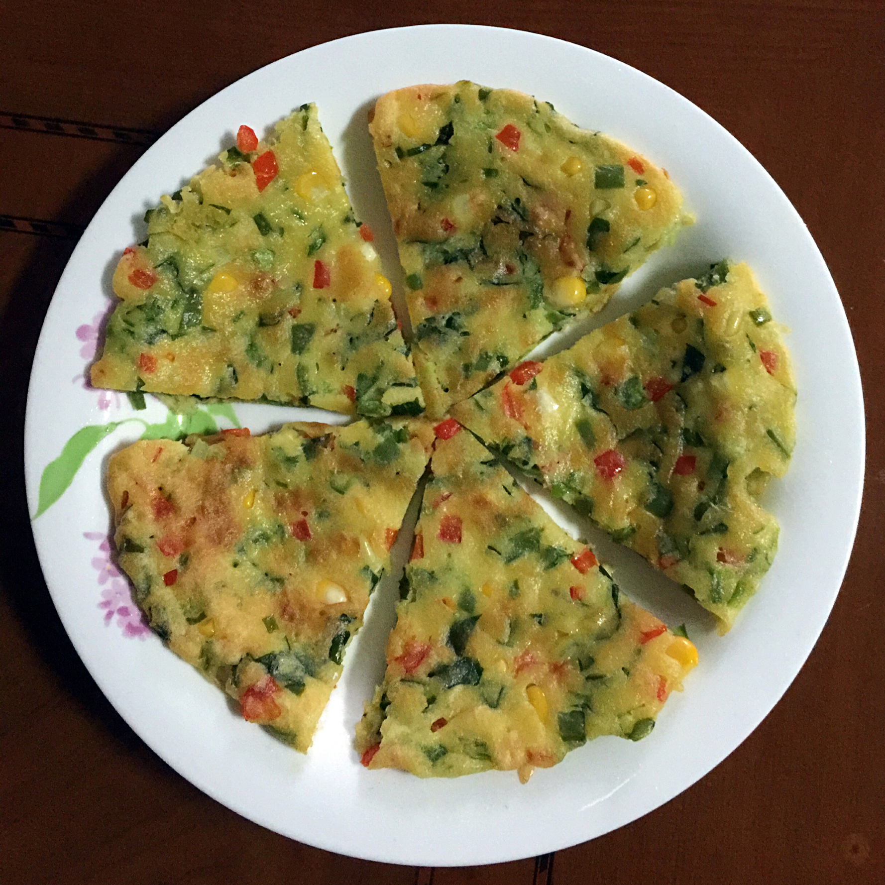 赵小厨的手艺做的田园蔬菜饼