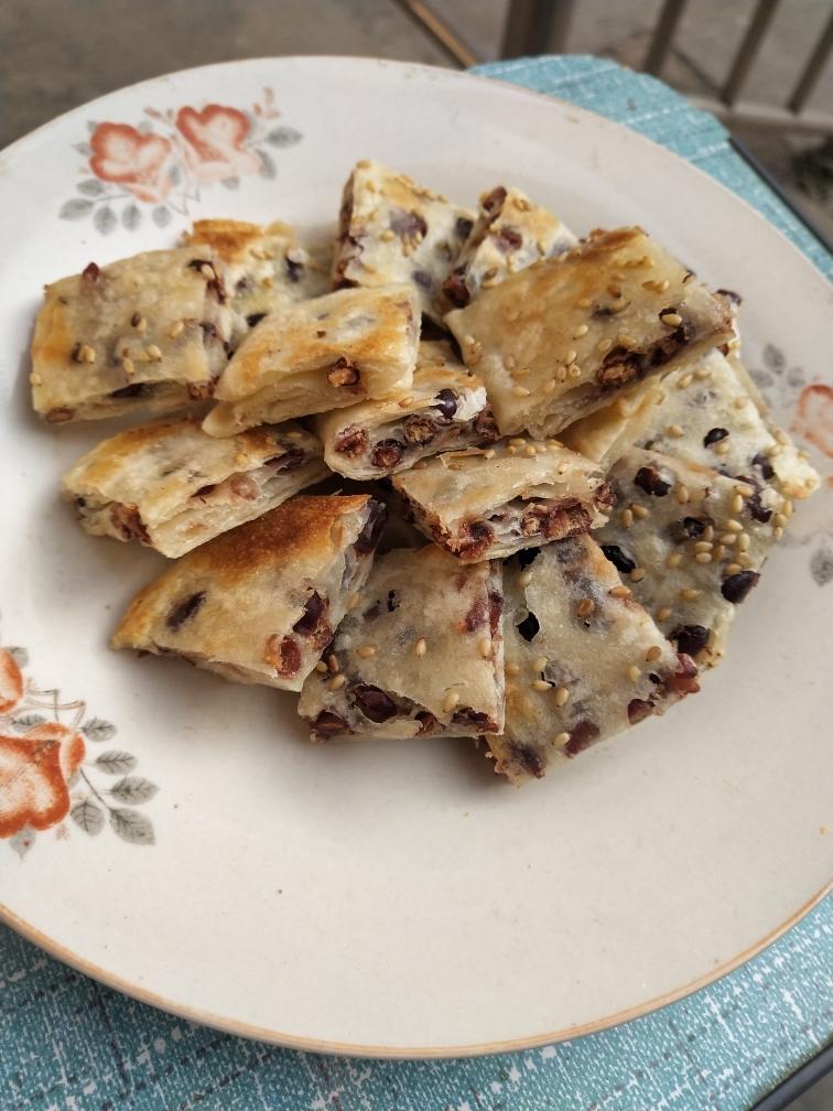 千层红豆饼(凉了更酥)的做法