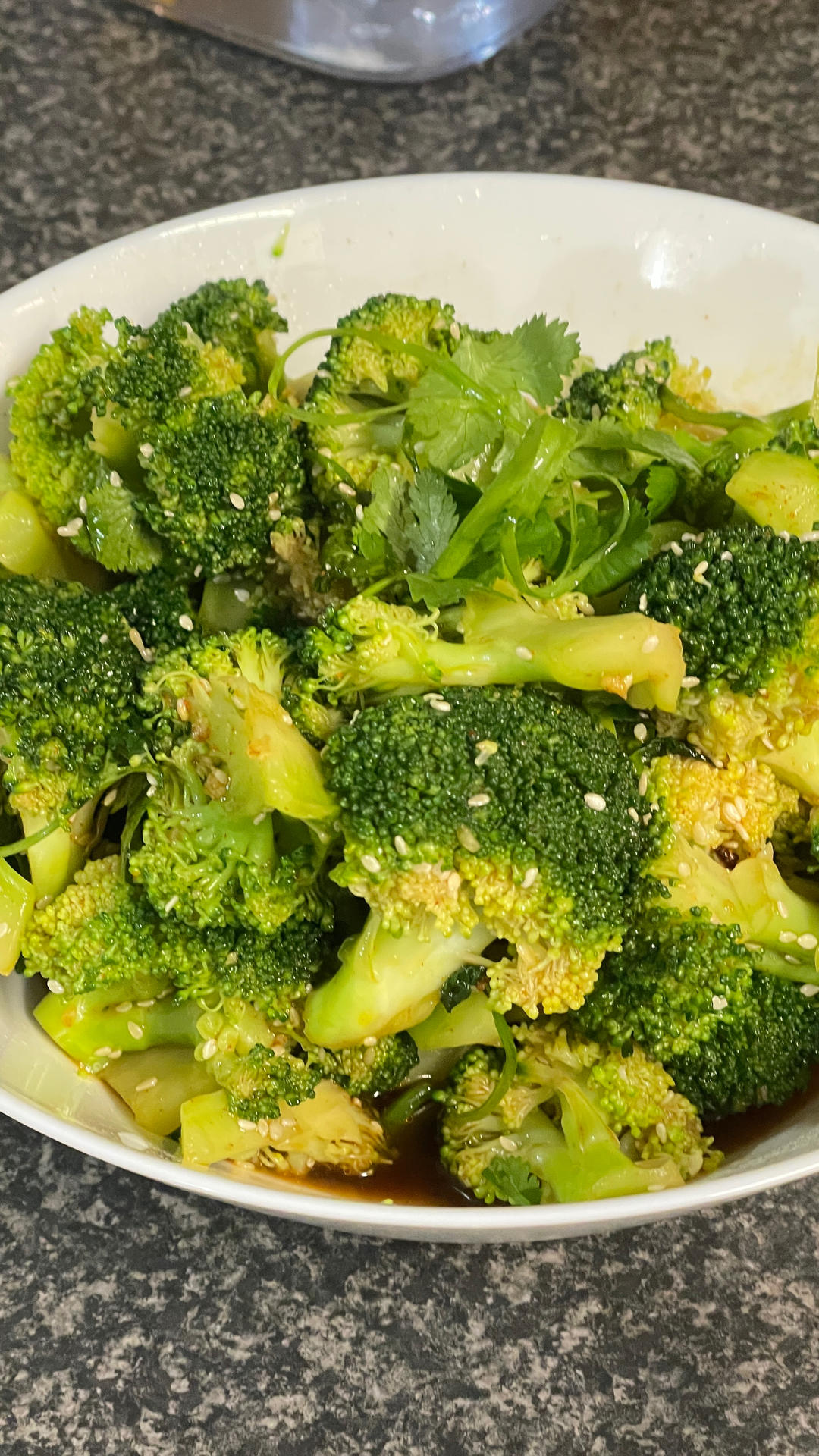 凉拌芝麻西兰花