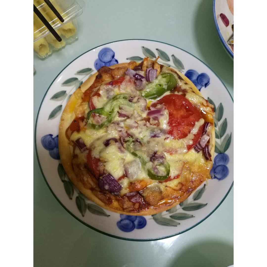 不用酵母的披萨底 No Yeast Pizza Dough