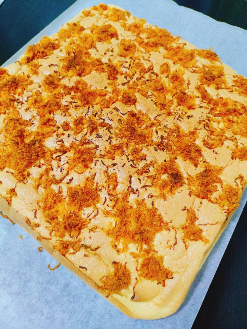 最好吃的香葱肉松卷（女侠森森）