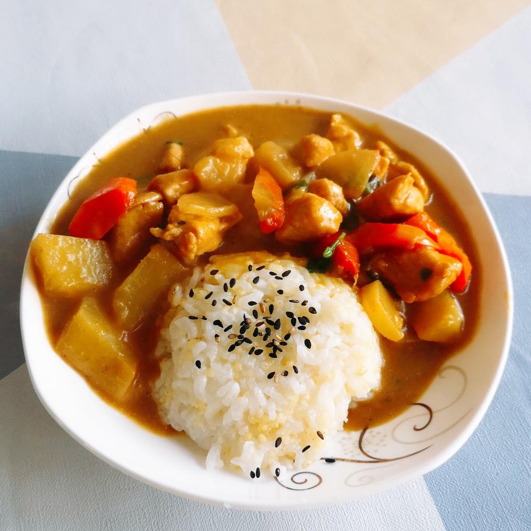 零失败日式咖喱鸡肉饭！！最正宗日本家庭做法！简单又好吃！