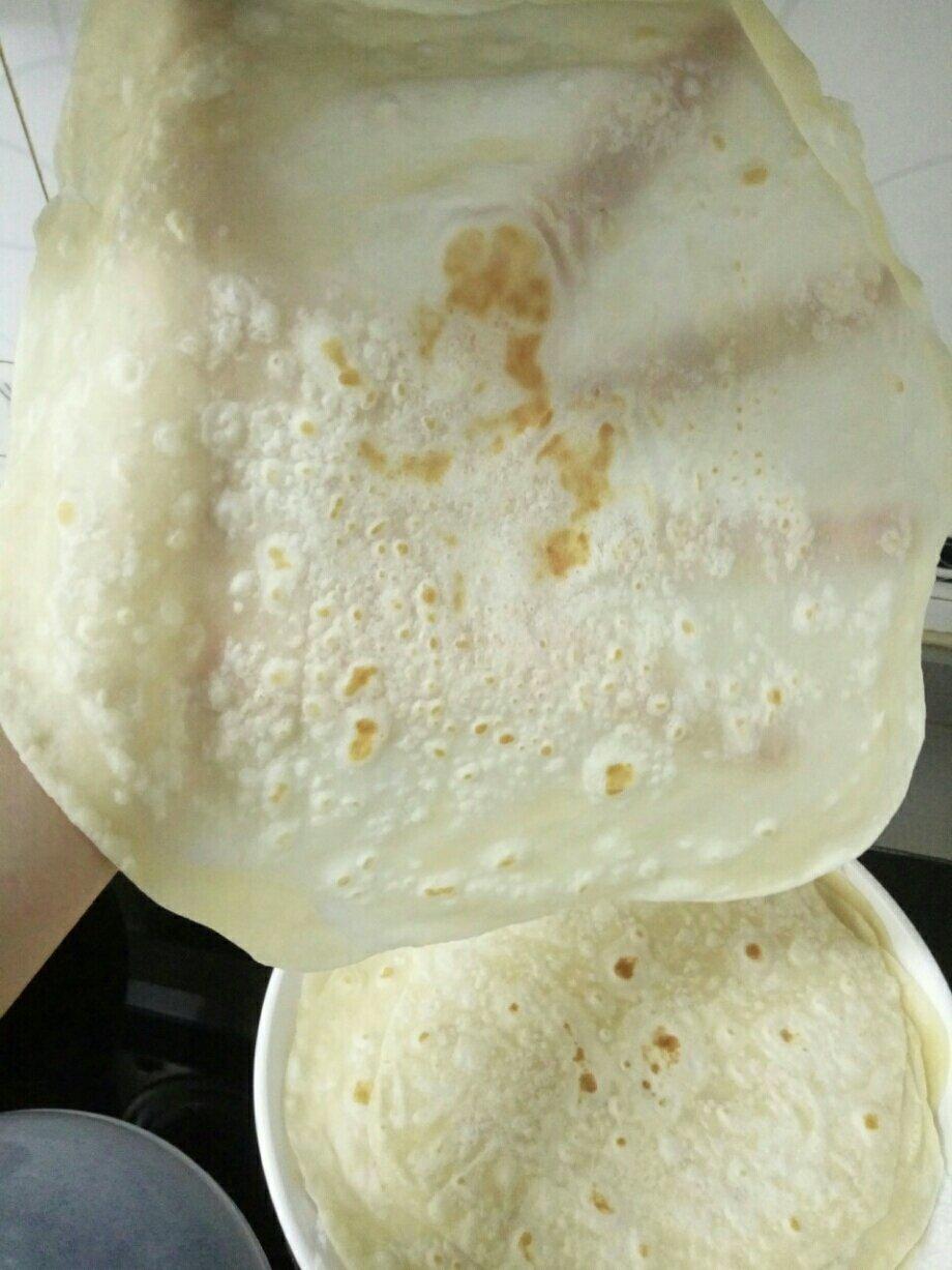 烫面春饼(不粘锅版)