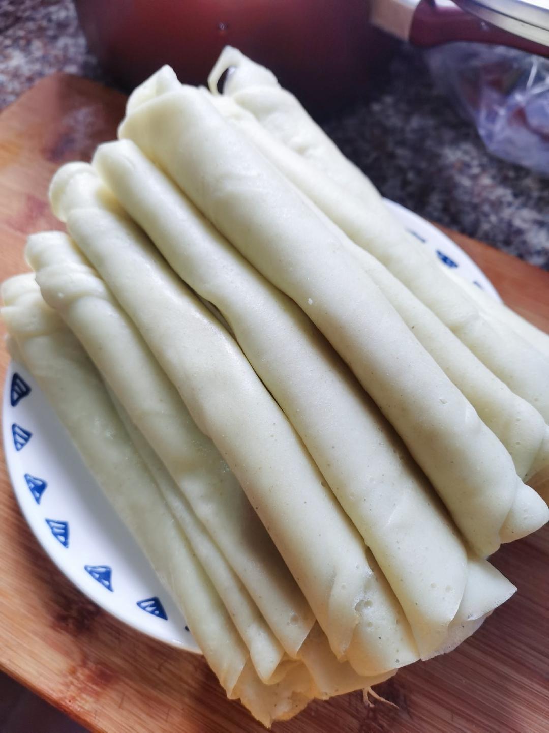 自制武汉美食--豆丝