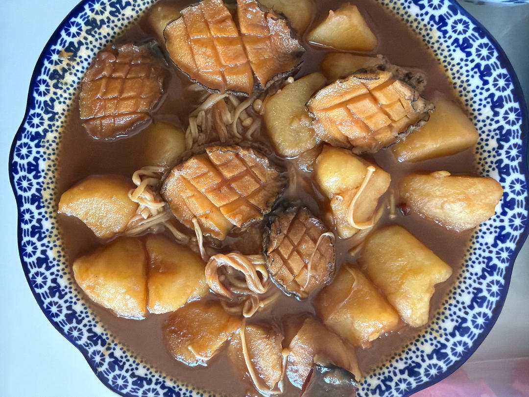小鲍鱼炖土豆