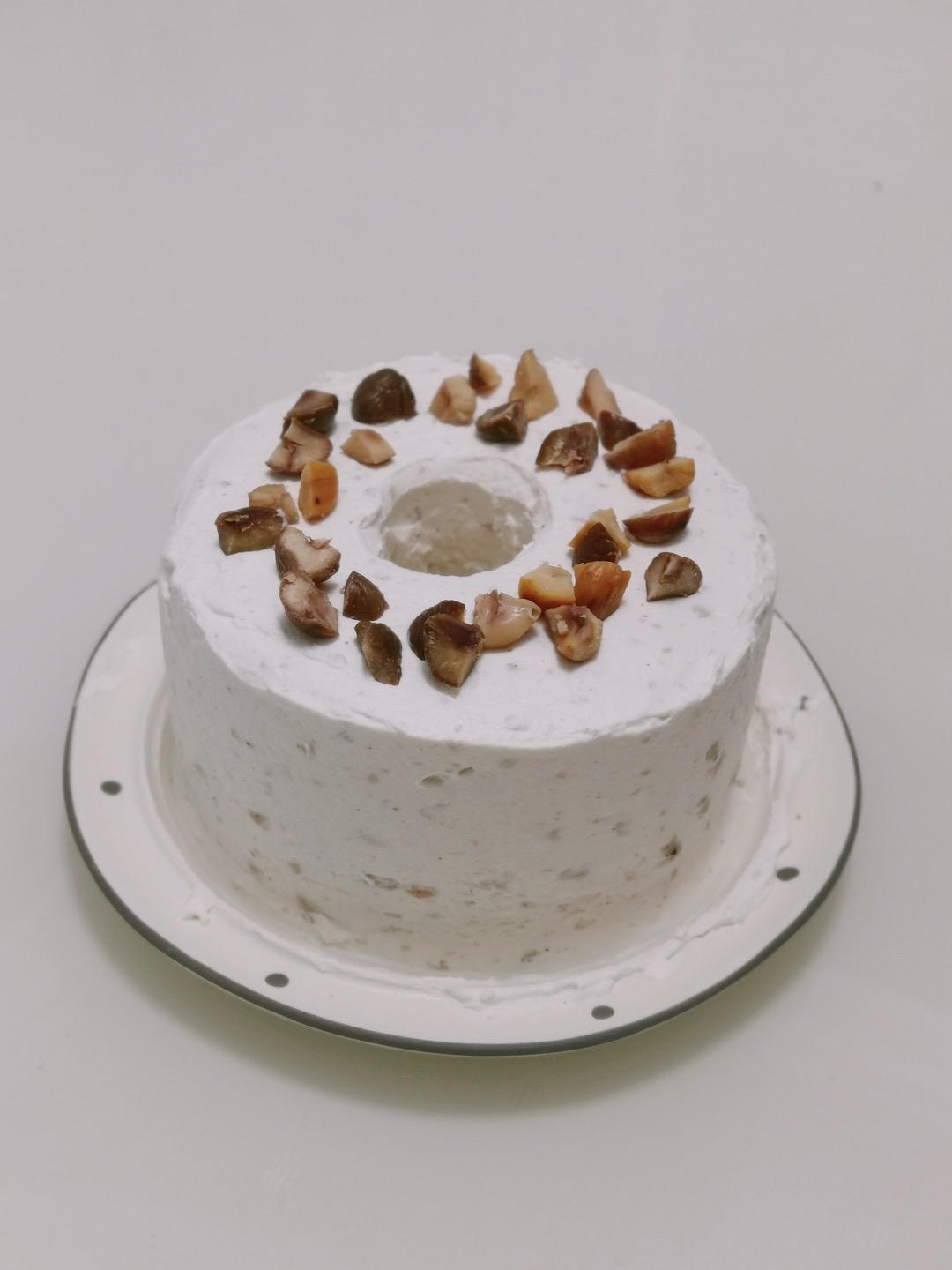 红茶栗子戚风蛋糕