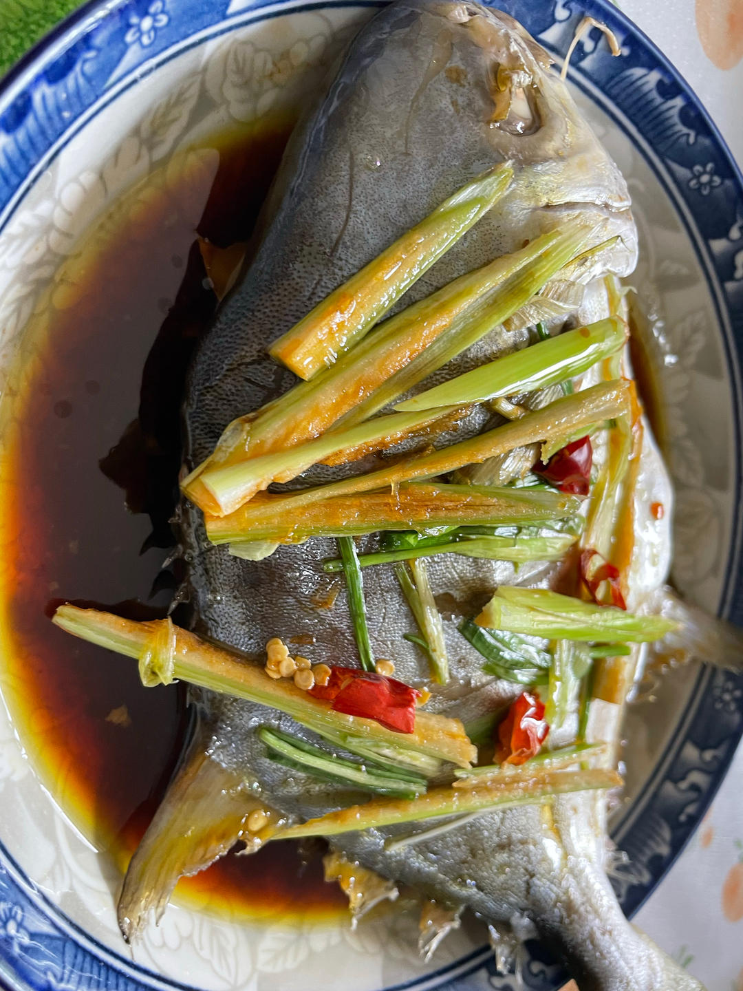 清蒸鲳鱼