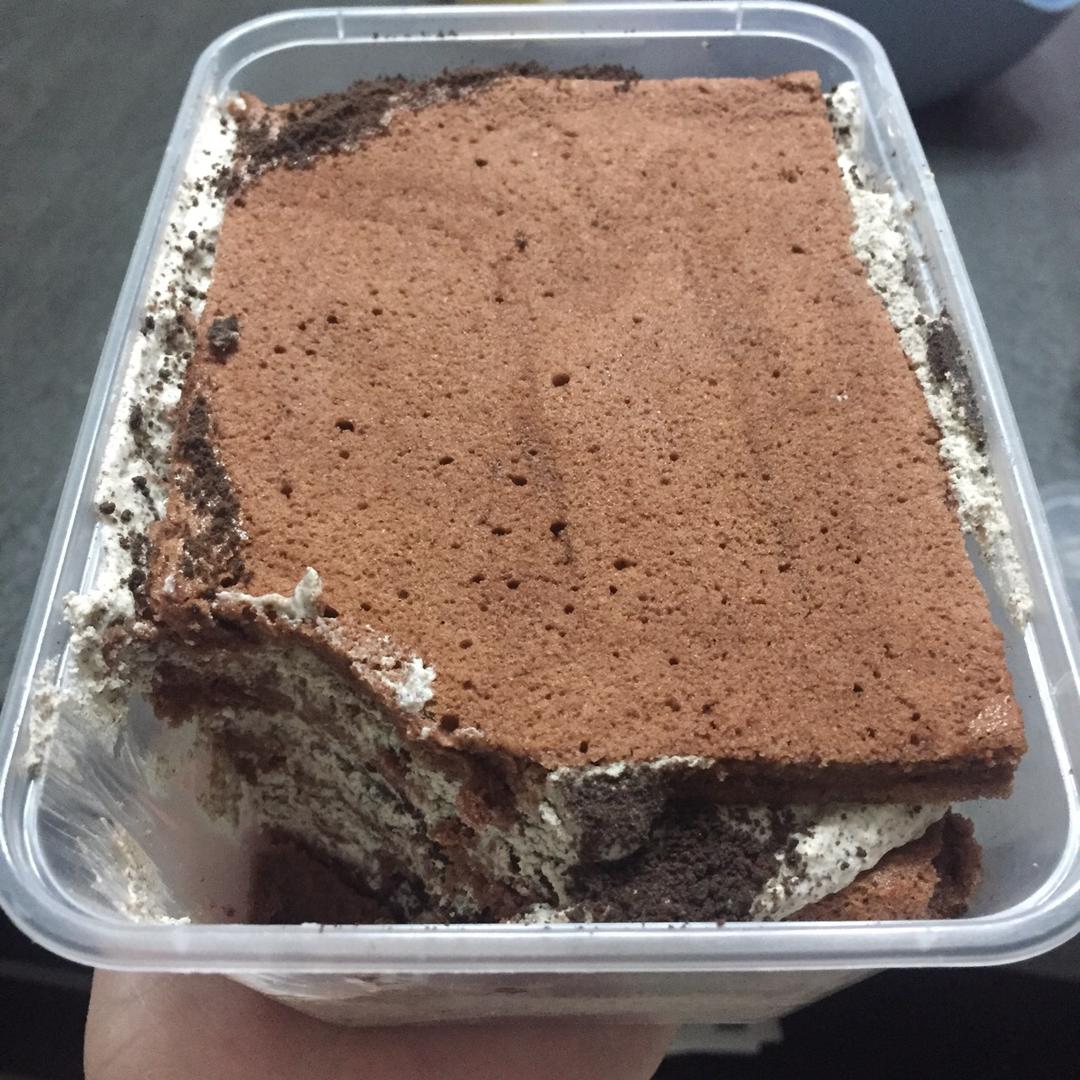 好吃到流泪的奥利奥咸奶油盒子蛋糕