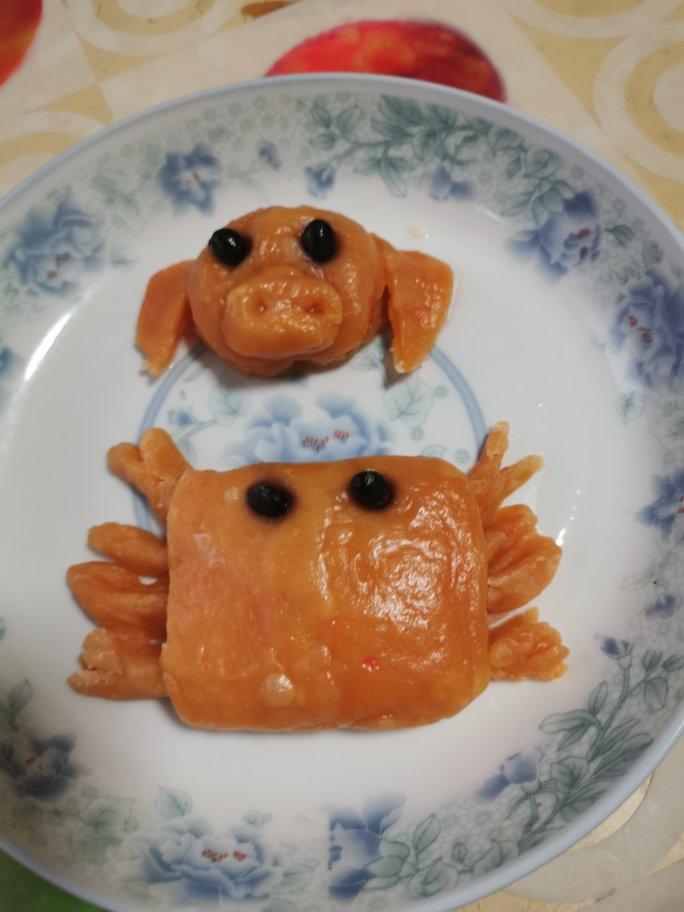 螃蟹南瓜包