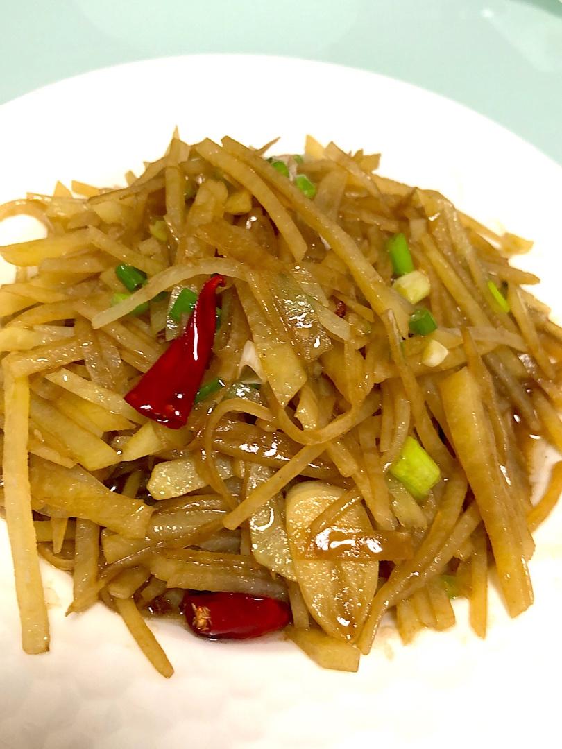 🌶️5分钟搞定“酸辣土豆丝”超级好吃开胃