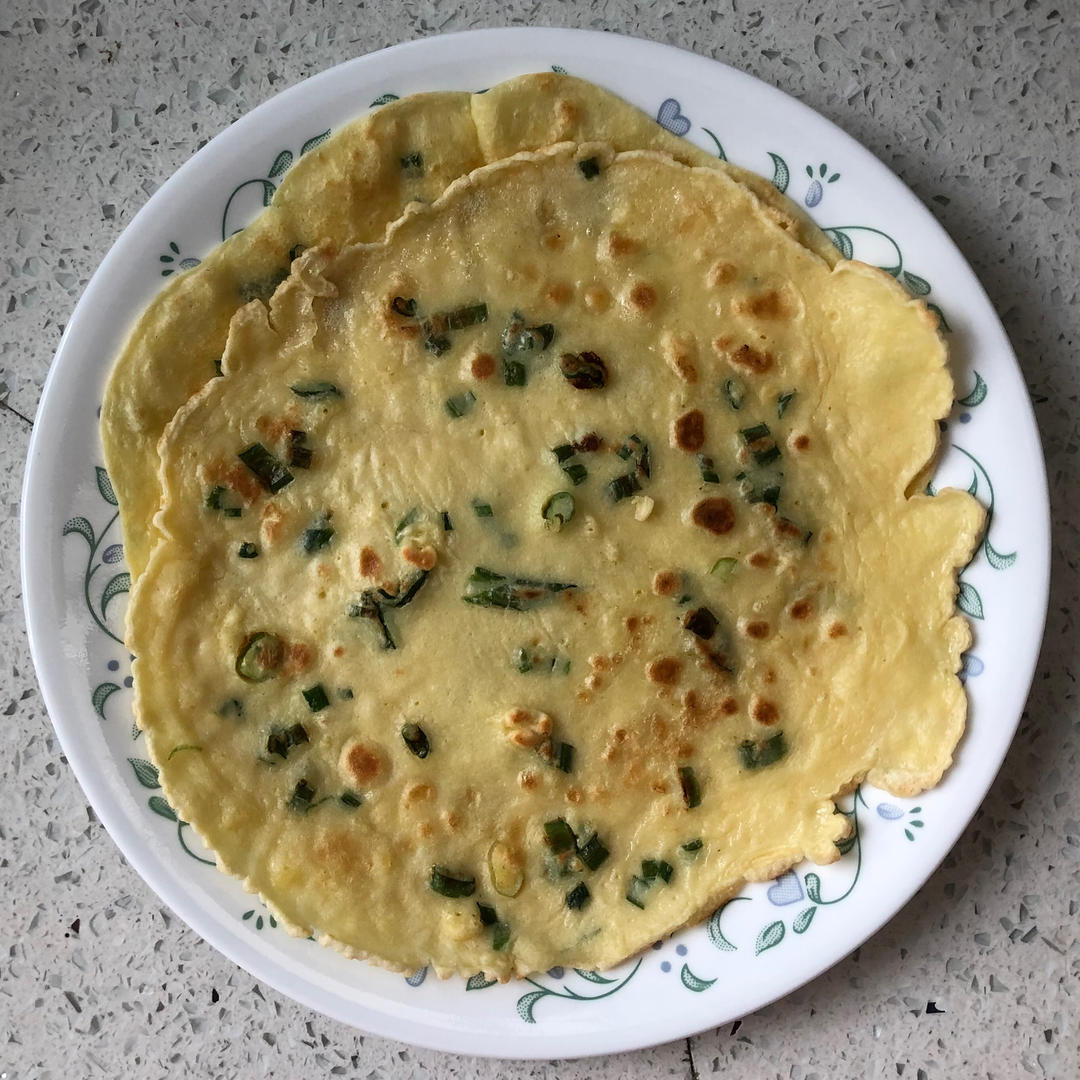 香葱鸡蛋饼