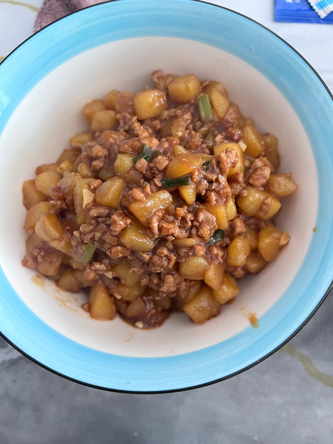 超级下饭的肉沫炒土豆！