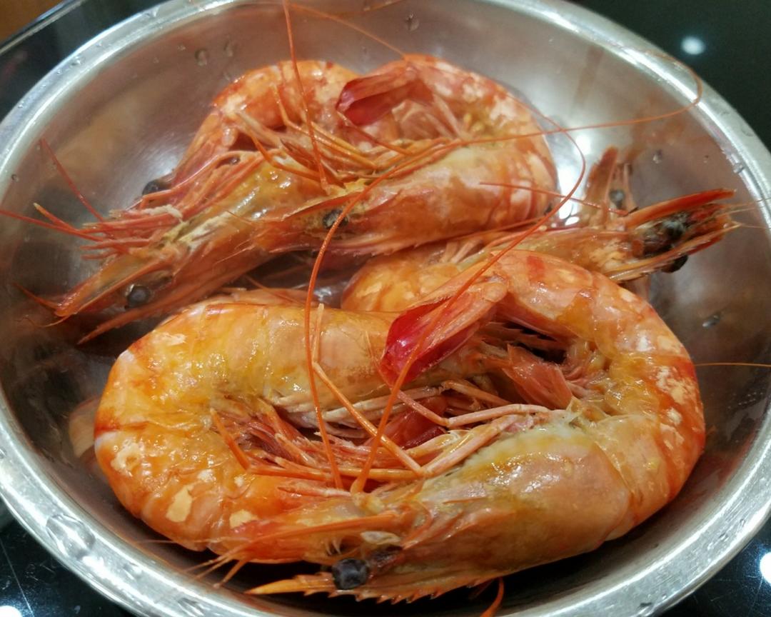 品虔白灼虾的做法