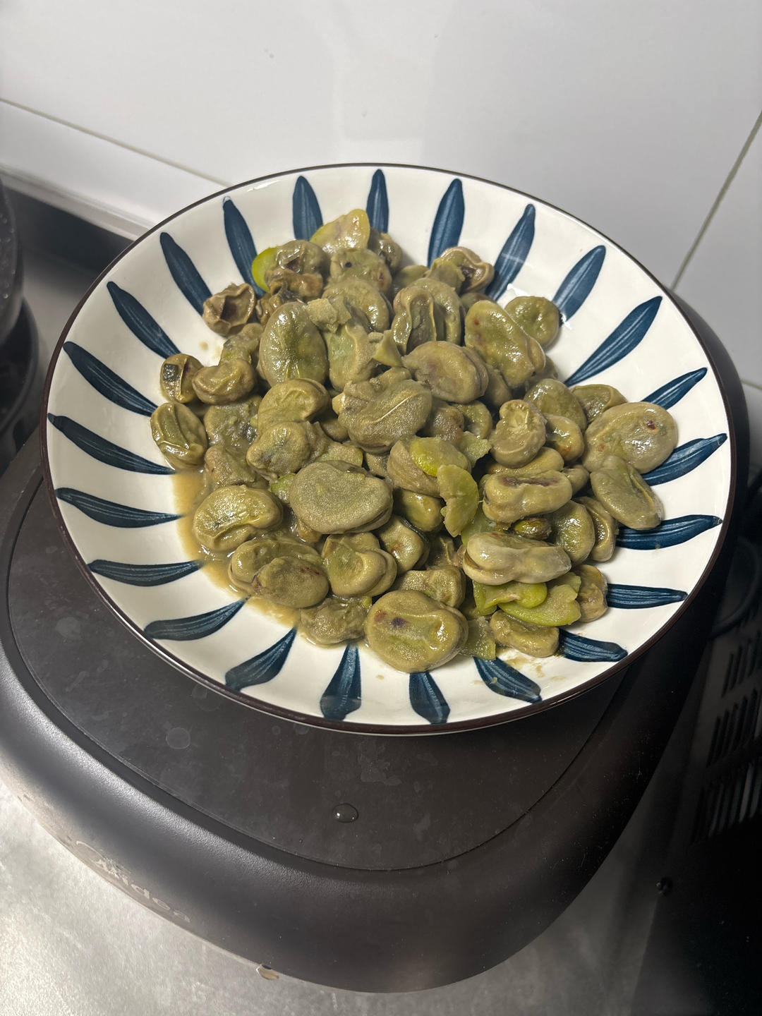 无比鲜美的葱油蚕豆