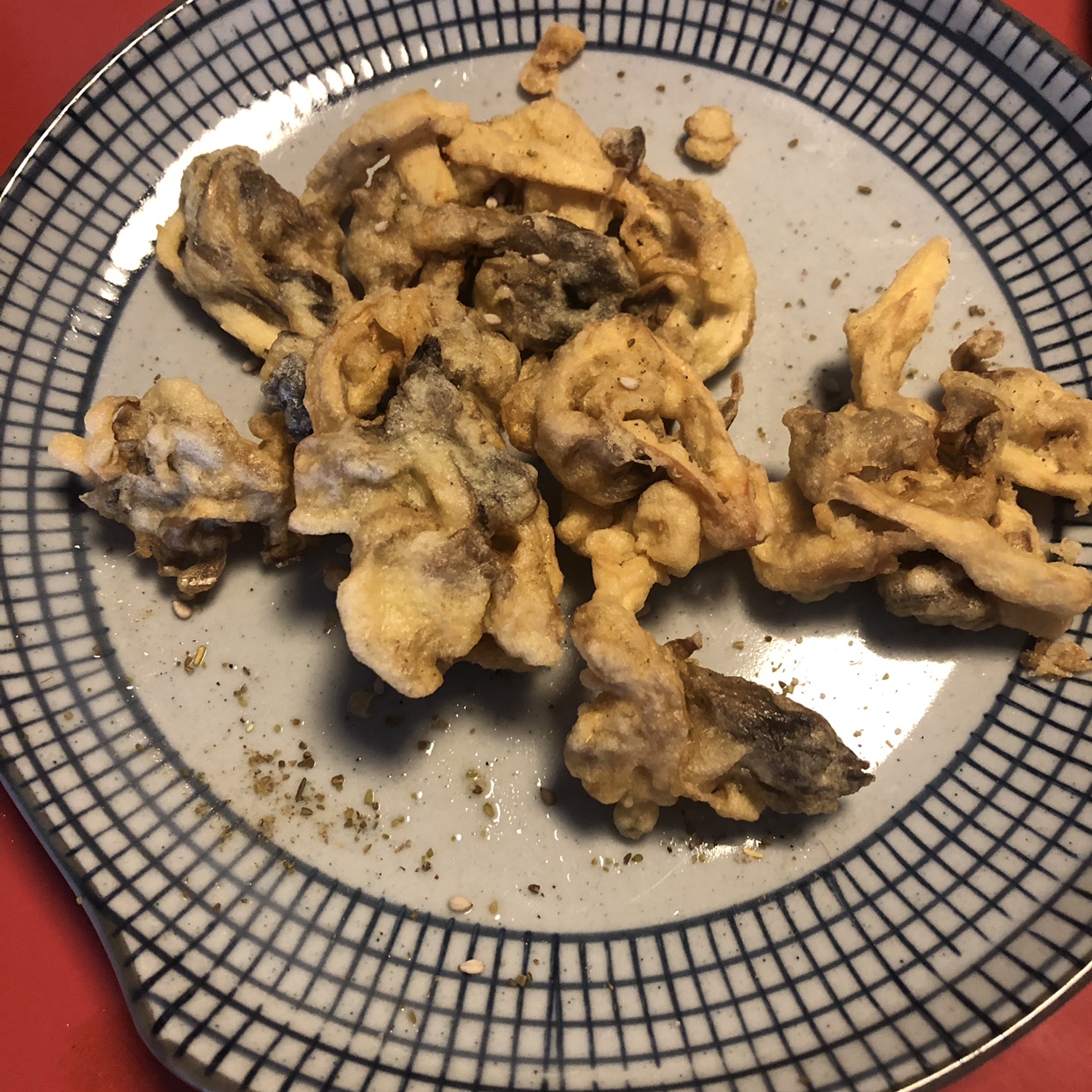 炸蘑菇