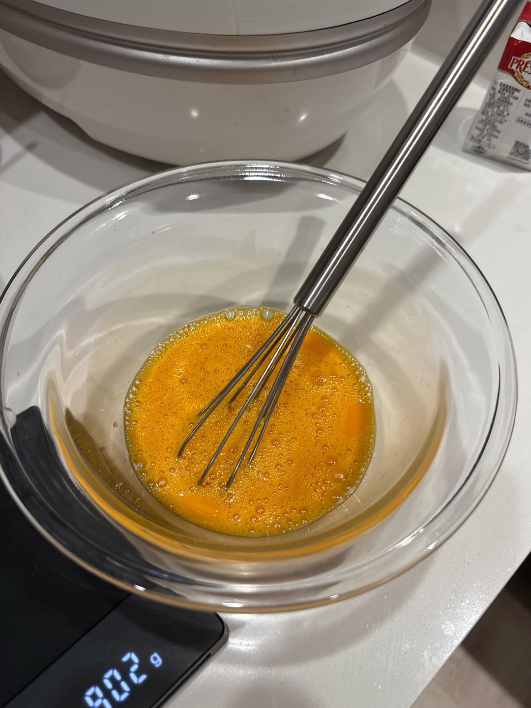 纯奶手撕吐司的做法 步骤1