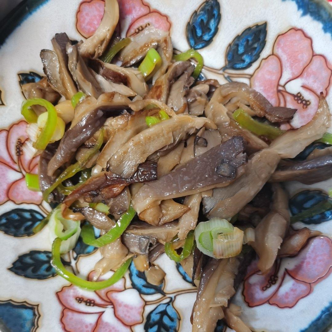 清炒平菇