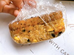 🍚米饭神仙吃法吃一次就爱上✨午餐肉饭团✨的做法 步骤8