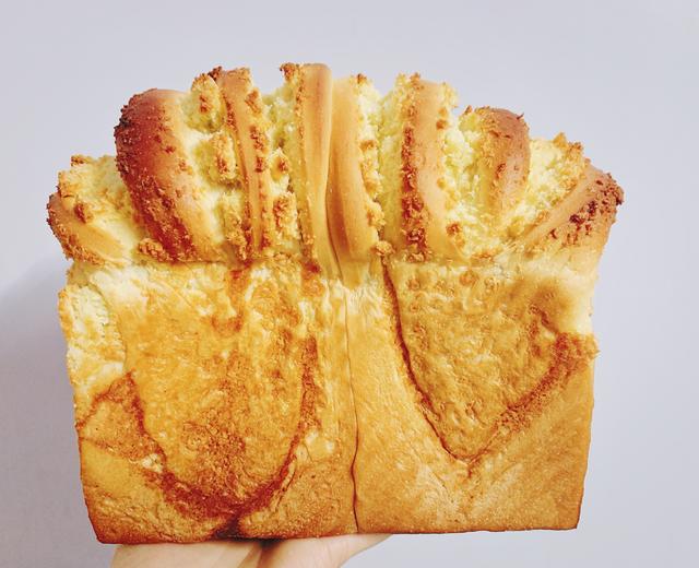 🥛牛奶汤种全麦🥥椰蓉吐司的做法