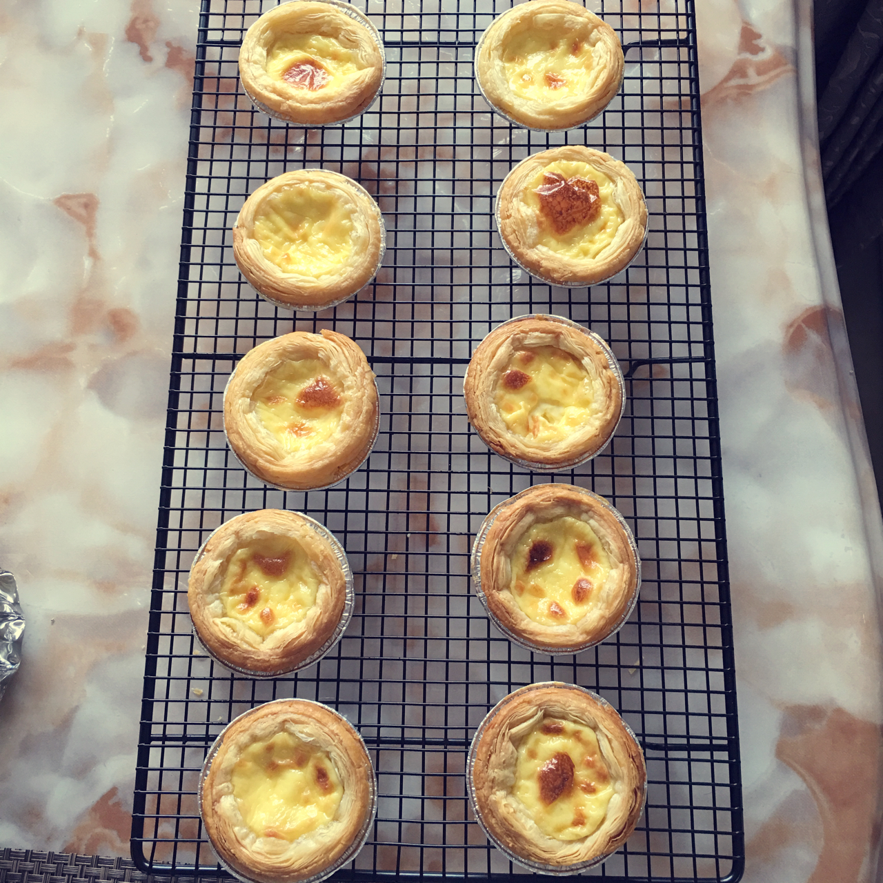 超完美味道超正的蛋挞配方，比KFC的还要嫩还要香~做过最好吃的蛋挞配方