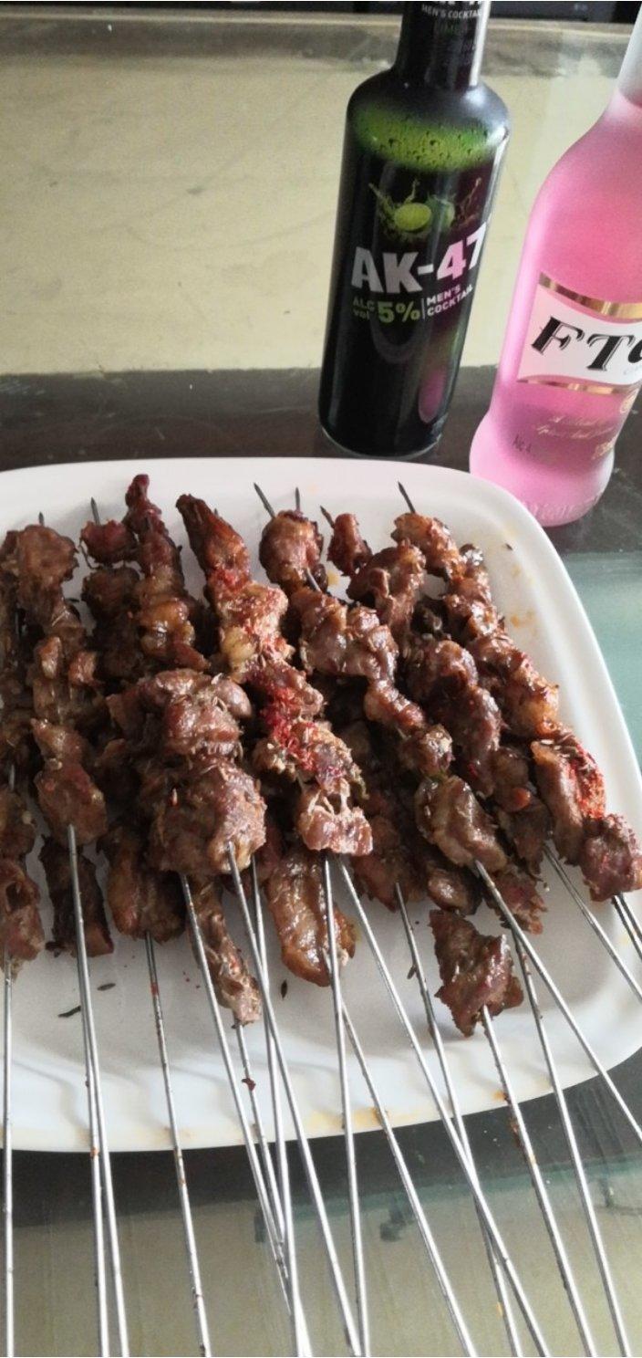 梦醒了我还在做的烤羊肉串烤箱版