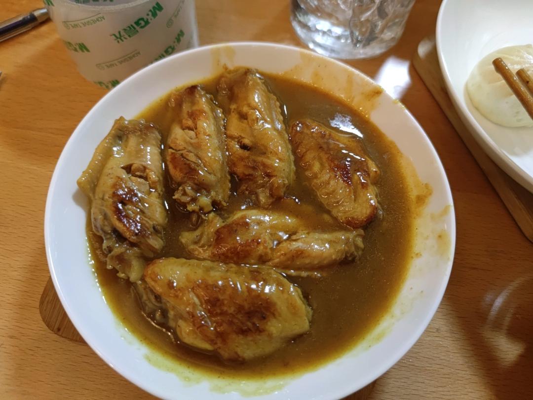 咖喱鸡翅