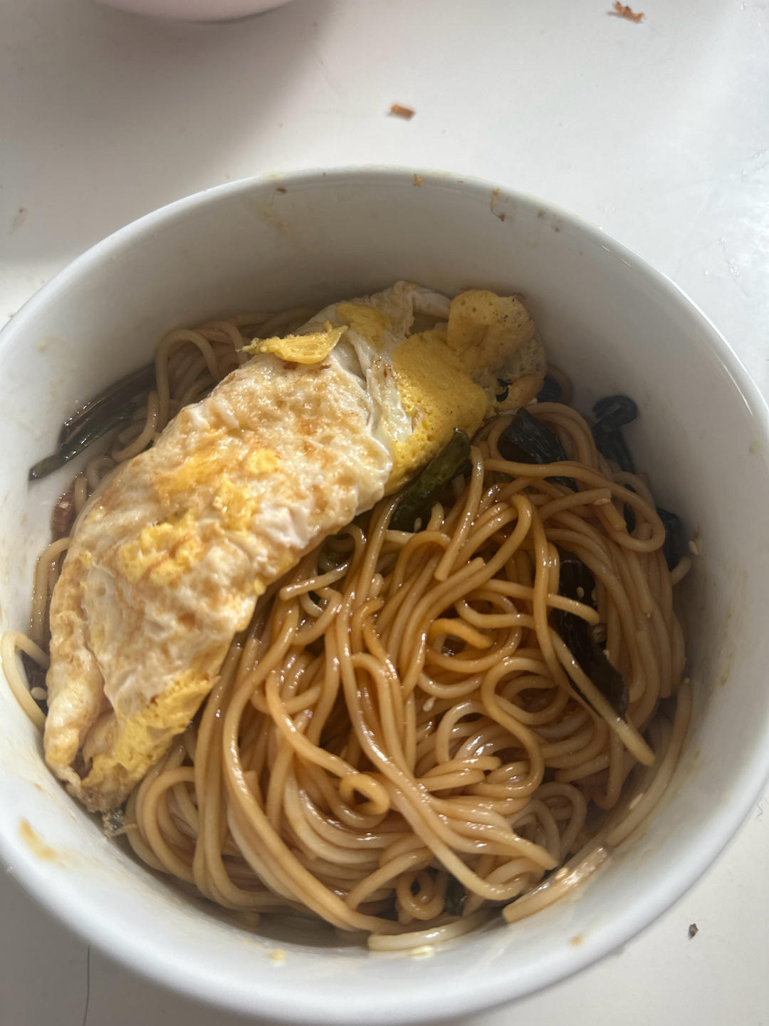 10分钟搞定的一碗葱油拌面