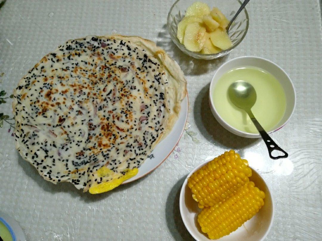 韭菜鸡蛋摊饼