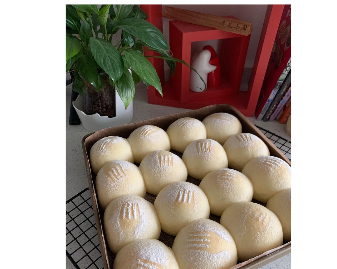 纯奶手撕吐司的做法 步骤1