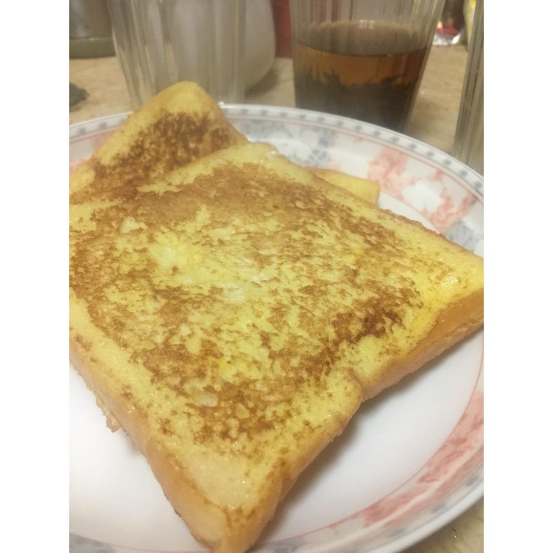鸡蛋煎吐司