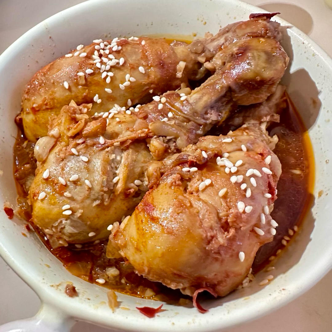 不需要厨艺的减脂餐——电饭煲焖鸡腿