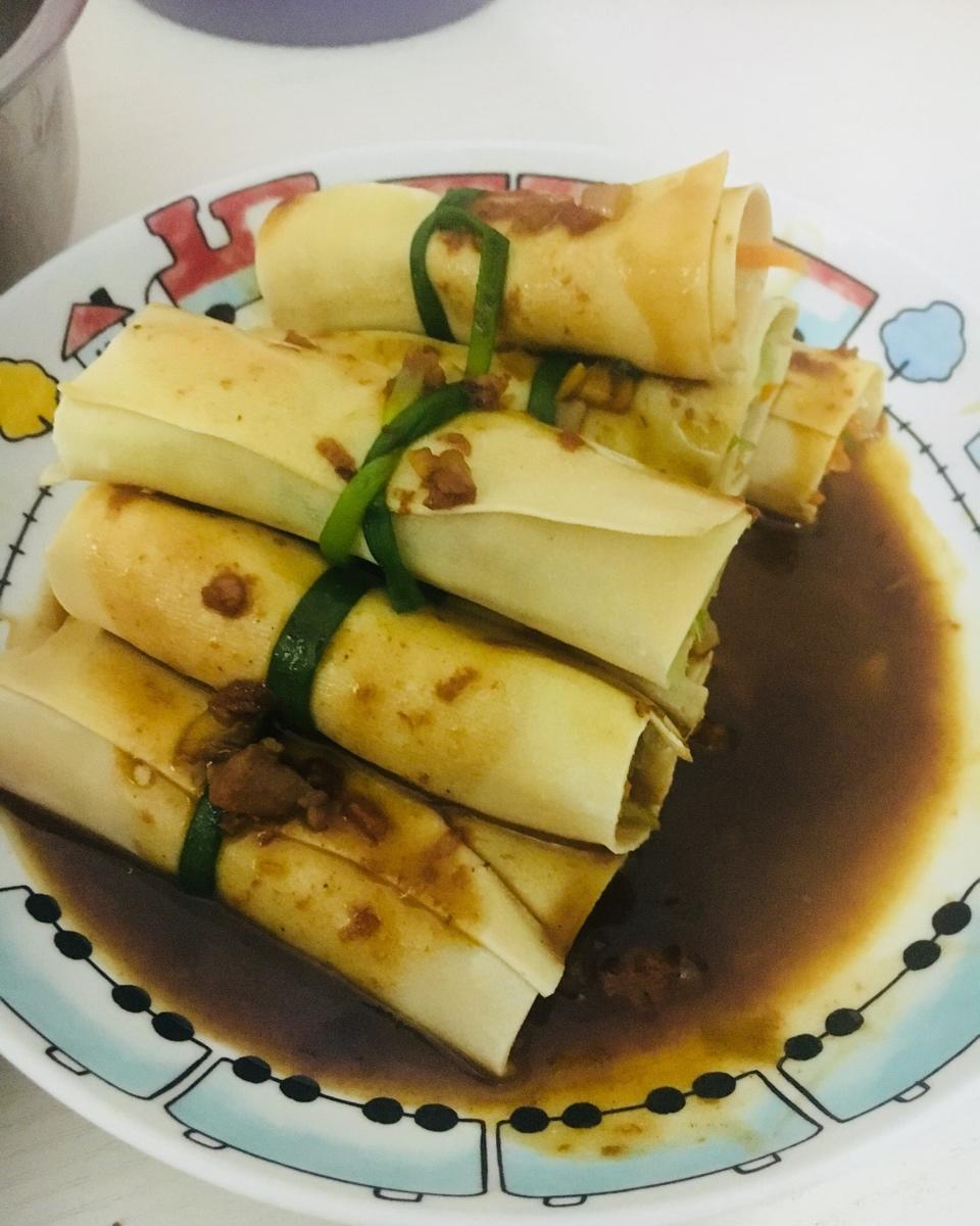 豆皮卷