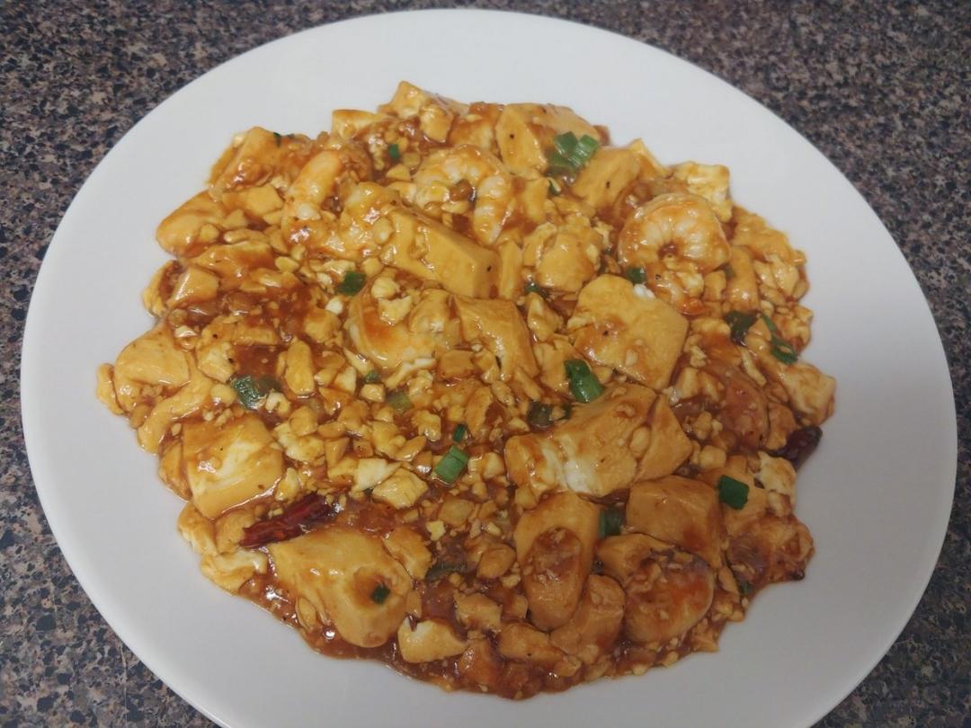 虾仁豆腐