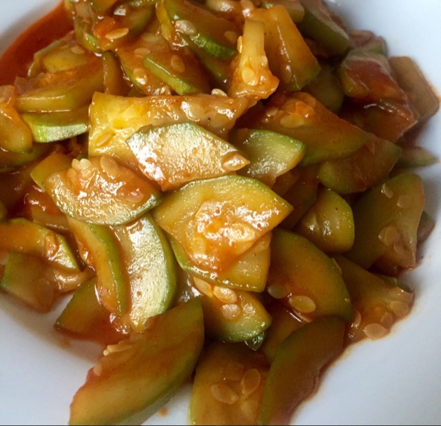 福妞儿funiuer做的清炒角瓜