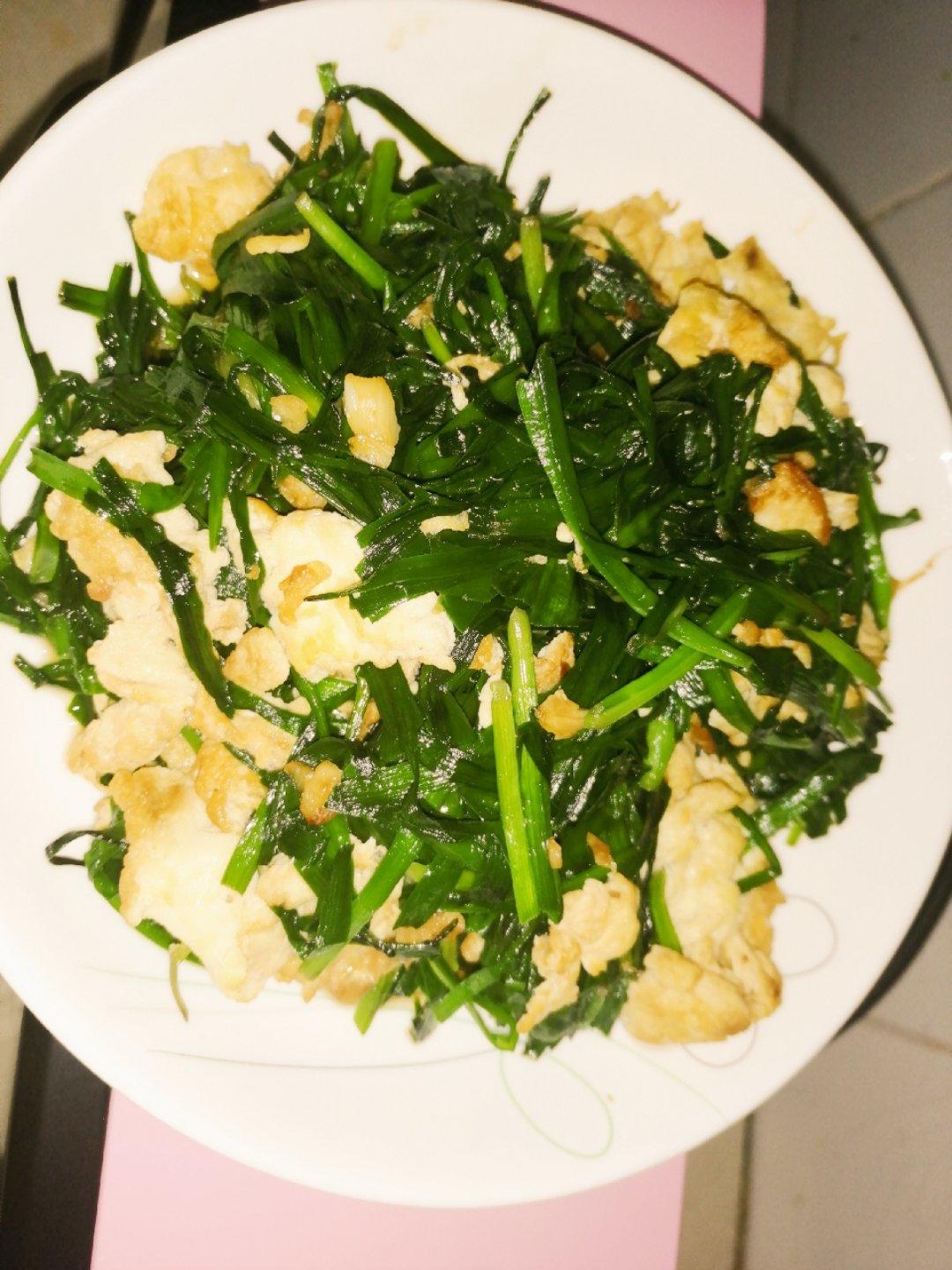 韭菜炒蛋