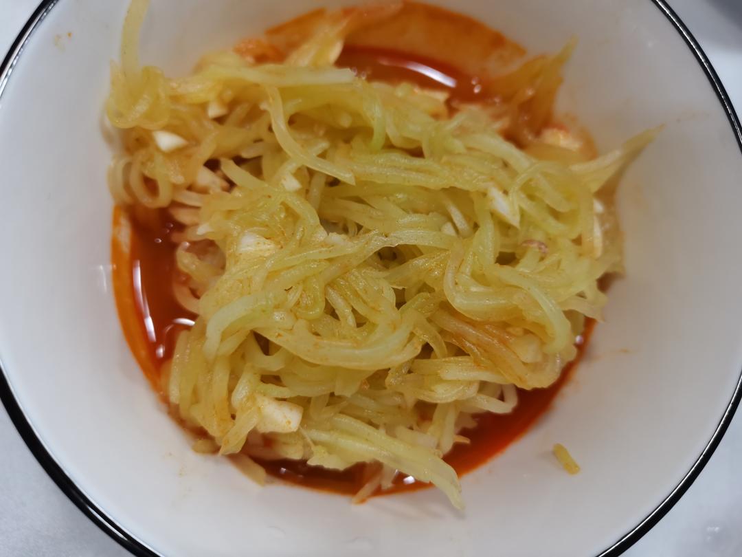 凉拌爽口莴笋丝