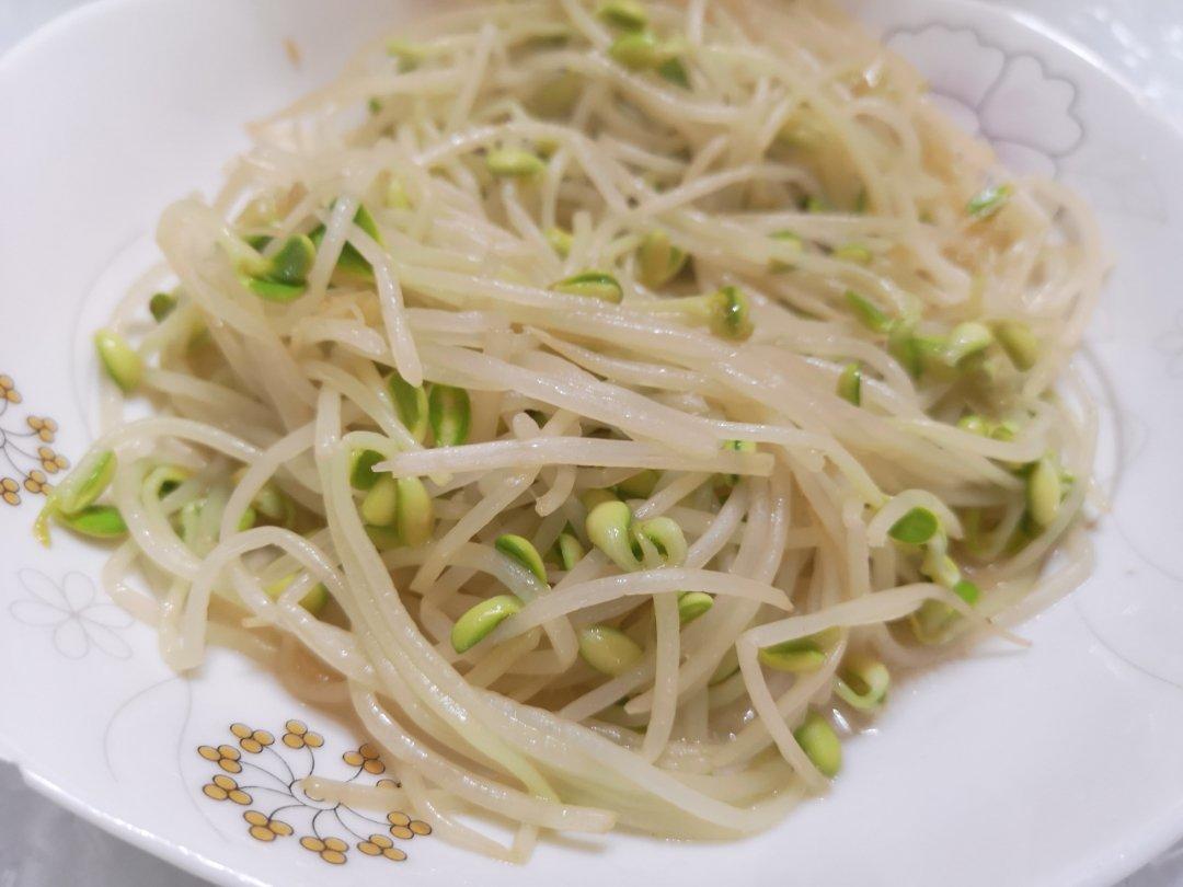 炒黄豆芽