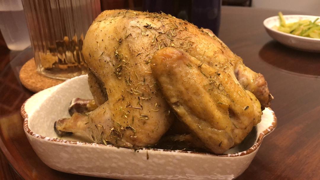 脆皮烤鸡