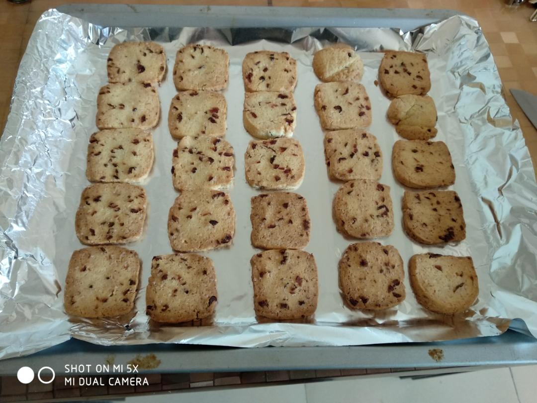 蔓越莓饼干（君之配方改良，易操作版）