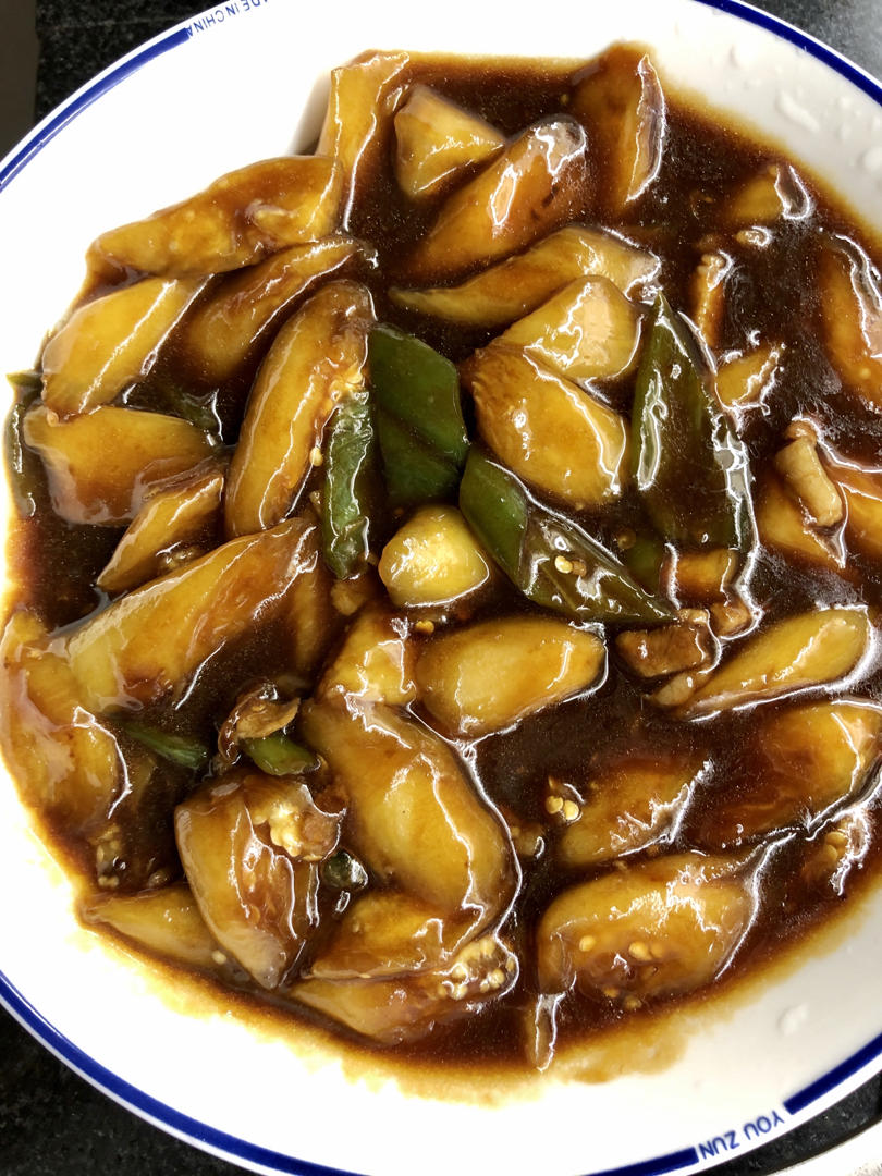 家常红烧茄子🍆，只要少量的油且下饭